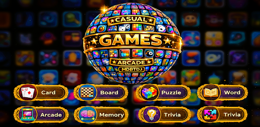 75+in1 Casual Games Arcade Hub — Офіційні зображення з Google Play 1